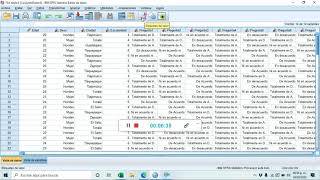 Tutorial  Codificación de Datos y Datos Descriptivos en SPSS [upl. by Acisse]