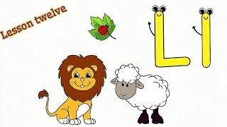 Learn Letter Ll  Words Starting With Ll Learn English For Kids [upl. by Chobot98]