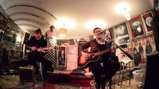 The Gaslight Anthem  Wooderson 30102014 acoustic live  Ramones Museum Berlin [upl. by Aihsyt267]