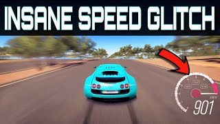 Driving over 900kmh   Forza Horizon 3  Insane NEW Topspeed Glitch [upl. by Modie213]