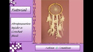 Teje un atrapasueños en crochet [upl. by Tenej]