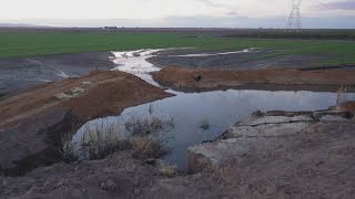 San Joaquin County scrambles to fix collapsed levee [upl. by Einttirb666]