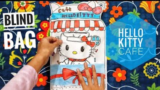 Hello Kitty Cafe Blind Bag DIY paperbag diyblindbag diy hellokitty funnlearnwithkaren2014 [upl. by Norda566]