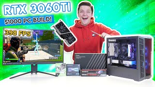 RTX 3060Ti 1000 Gaming PC Build 15 Games TESTED  Founders Edition 3060Ti Benchmarks [upl. by Eugenides]