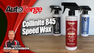 New Product Review  Collinite Insulator 845 Speed Wax [upl. by Llednew]