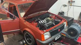 Mk1 Astra 230 Bhp C20XE on jenveys [upl. by Erine785]