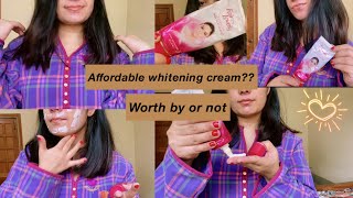 stant glow with fair and lovely  Fair and lovely cream review [upl. by Lenoj]