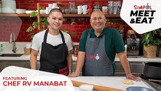 MEET amp EAT Featuring Chef RV Manabat [upl. by Drofiar]