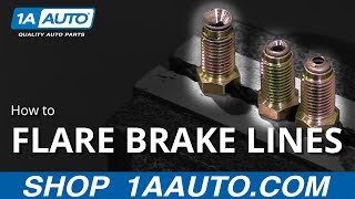 How to Flare Brake Lines for Your Truck Car or SUV [upl. by Rellim]