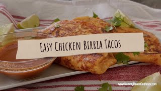 Chicken Birria Tacos [upl. by Seuqramed]