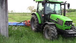 Deutz Fahr 5080 D KEYLINE  First Test of Stark KDL 200 [upl. by Yamauchi]