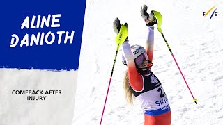 Aline Danioth  Comeback after injury  FIS Alpine [upl. by Hong]