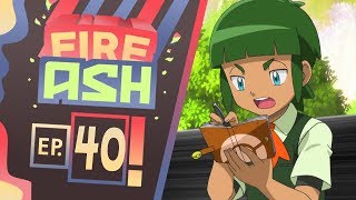 Pokemon Fire Ash Part 40 ASH VS SAWYER  Pokemon Fan Game  Gameplay Walkthrough [upl. by Snahc446]