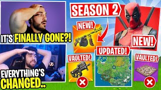 The NEW Fortnite Season 2 Update EVERYTHING CHANGED Ft SypherPK [upl. by Ajiam913]