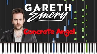 Gareth Emery feat Christina Novelli  Concrete Angel Piano Cover Tutorial ♫ [upl. by Nodle839]