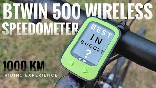 Btwin 500 Speedometer Unboxing And Review After 900 km Riding 🚴‍♂️ [upl. by Mindi]