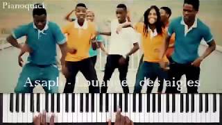 Asaph  Louange des Aigles Tutoriel Débutant PIANO QUICK [upl. by Ripp]