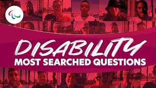 🔎 Most Searched Questions about Disability  Answered by Para Athletes  Paralympic Games [upl. by Ahsimac]