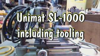 Unimat SL1000 Jewelers Lathe amp Mill [upl. by Roderica]