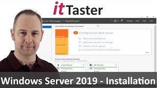 Microsoft Windows Server 2019  Installation [upl. by Anitselec797]