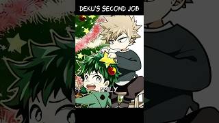 Dekus second job🥦😂anime mha bnha myheroacademia deku bakugou todoroki fyp funny shorts [upl. by Neall]