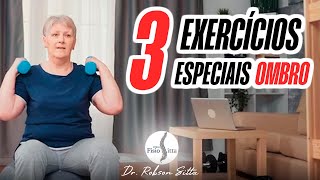 3 EXERCÍCIOS ESPECIAIS PARA FORTALECIMENTO DO OMBRO  Dr Robson Sitta [upl. by Alansen]