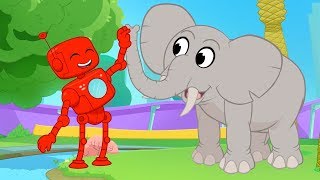 Morphle  Morphles Day At The Zoo  Animals for Kids  Learning for Kids  Kids Videos [upl. by Mcdermott]