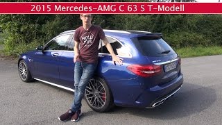 Fahrbericht MercedesAMG C63 S TModell S205 [upl. by Adolphe188]