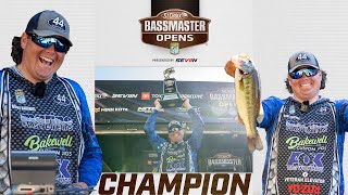 Opens Analysis Buzzbait helps Bakewell comeback to win at Lake Martin [upl. by Ahsitahs317]