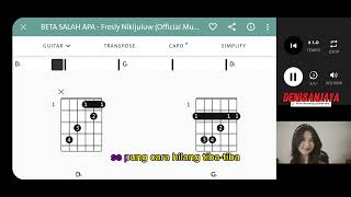BETA SALAH APA Fresly Nikijuluw full song lyrics and chords karaoke [upl. by Darla]