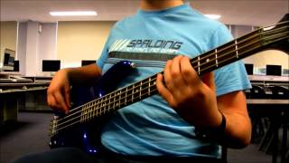 Salto No Asfalto  Skank  Bass Cover [upl. by Namreg]