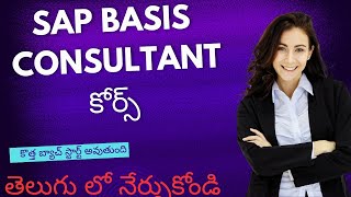 SAP BASIS క్లాస్ తెలుగు లో SAP Basis Real Time Training SAP Basis కోర్స్ in తెలుగు SAP Basis [upl. by Limhaj]