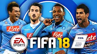 IL NAPOLI PIÙ SCARSO DI SEMPRE SU FIFA 18 [upl. by Cerellia681]