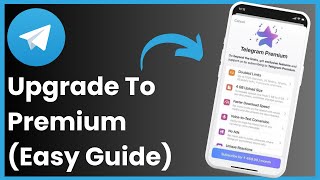 How to Upgrade Telegram Premium  Android  iPhone [upl. by Pierrepont492]