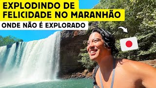 A felicidade de um japonês explodiu no Maranhão onde não é explorado Chapada das Mesas [upl. by Eelsew]