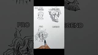 NOOB TO LEGEND 🗿 Okarun Stickman ✨ art anime animeart [upl. by Botsford]