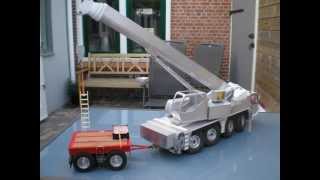 Liebherr ltm kraan 1070 quotkranquot rc modelbouw 1145 [upl. by Galina]