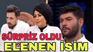 Masterchef Türkiye all star Elenen İsim belli oldu [upl. by Enohs]