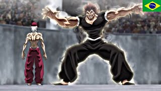 🇧🇷 YUJIRO HANMA VS KAKU KAIOH  Melhor luta do anime 😳   Baki dublado em português  LUTA COMPLETA [upl. by Eidda]