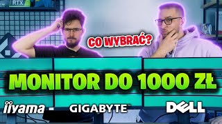 NAJLEPSZY MONITOR DO 1000 ZŁ [upl. by Merle597]