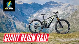 Research And Development Behind The 2022 Giant Reign E EEnduro Bike [upl. by Elicia345]