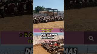 5000 MOTOS no LEILÃO do DETRAN [upl. by Tulley]