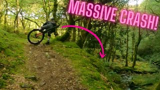 The ULTIMATE Exmoor MTB ride ft Joes massive crash [upl. by Yztim]