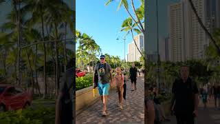 HAWAII PEOPLE  Watching Tourists on the Streets of WAIKIKI [upl. by Tommy746]