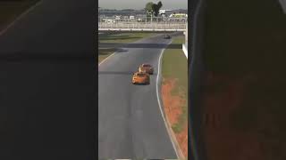 JHall in the Merc vs Jesse in the McLaren GT4 White Flag Battle [upl. by Pitzer]