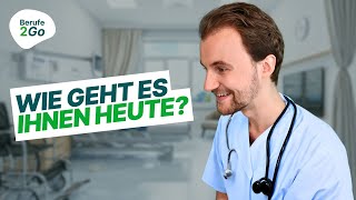 Krankenpfleger Beruf Ausbildung amp Gehalt 🧑‍⚕️🩺  Berufe2Go [upl. by Anillehs]