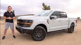 Is the 2024 Ford F150 Tremor a better V8 truck to BUY than a GMC Sierra AT4 [upl. by Onek]