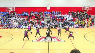 Northside HS Pantherettes Team Pom 2024  Kickstart My Heart [upl. by Romie]