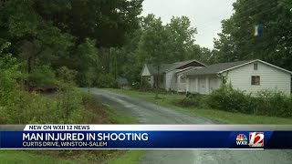 WinstonSalem man critically injured after shooting on Curtis Drive [upl. by Frederich]