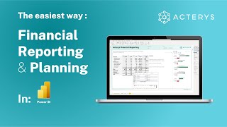 Acterys Reporting 25 Unparalleled Financial Reporting in Power BI [upl. by Nereen]